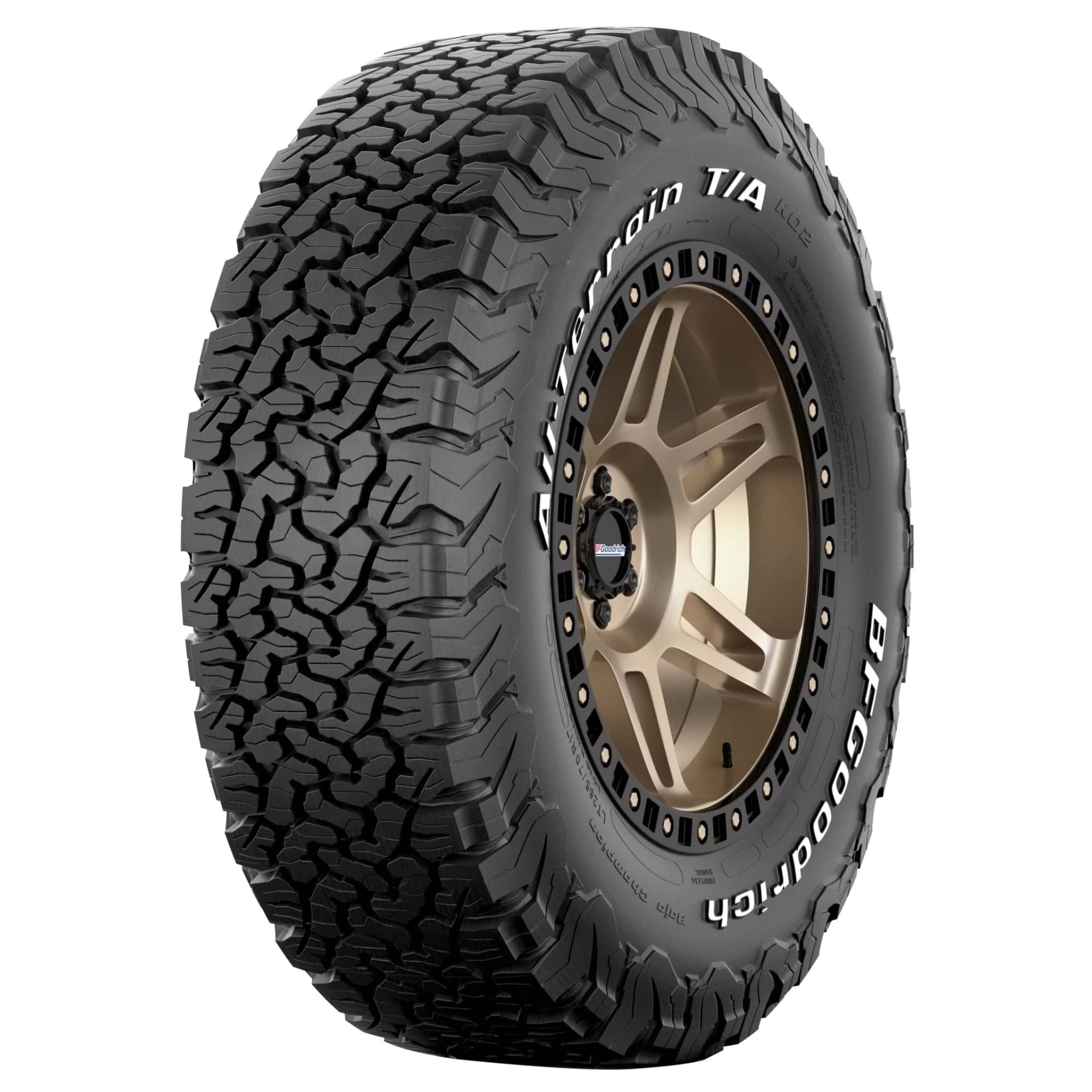 Anvelopa Bfgoodrich All Terrain Ko2 285/65R18 121/118R Rwl Vedere Frontala Perete Lateral