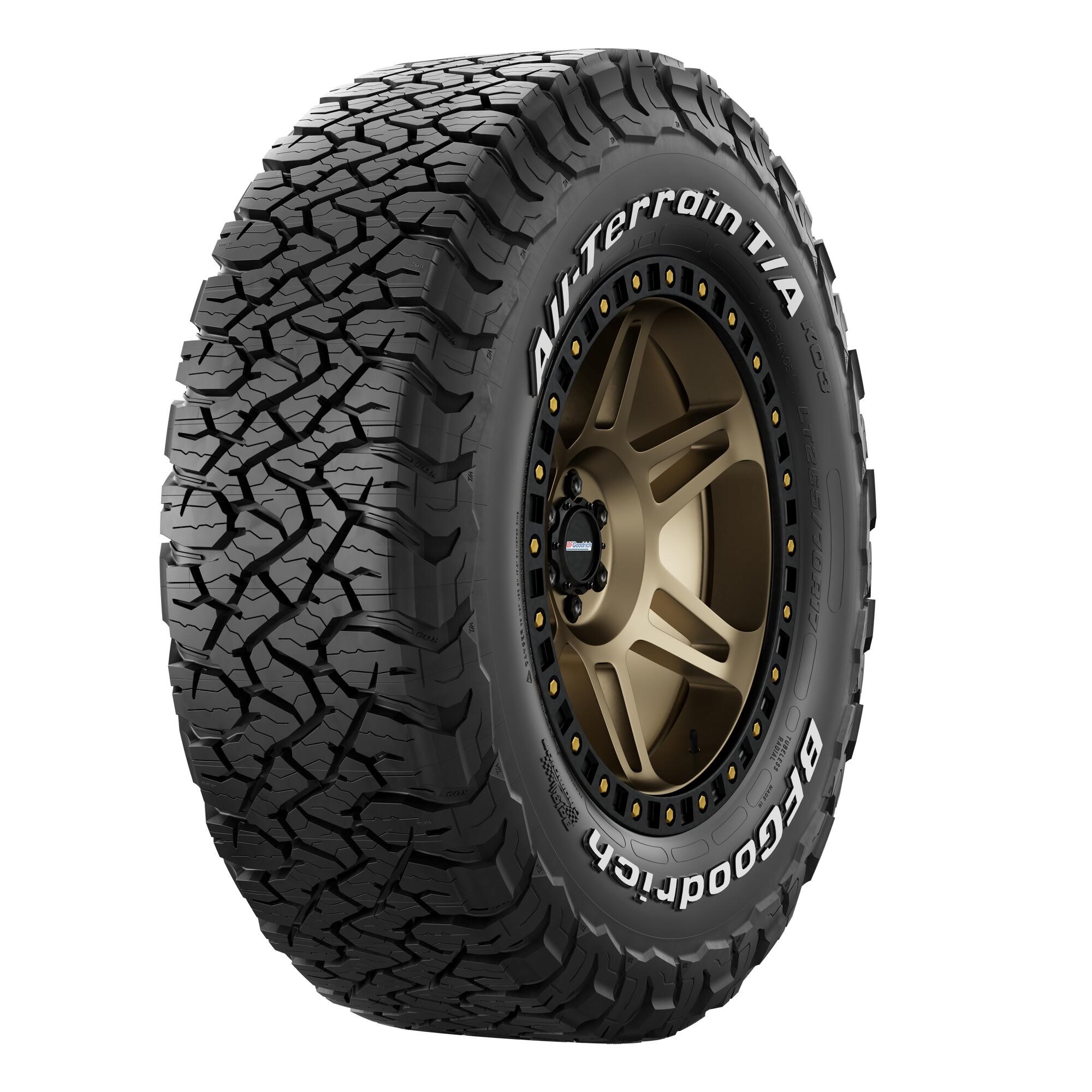 Anvelope Bfgoodrich All Terrain Ko3 Lt245/70R16 Cu Perete Lateral Ranforsat Coregard Pentru Protectie In Teren Accidentat