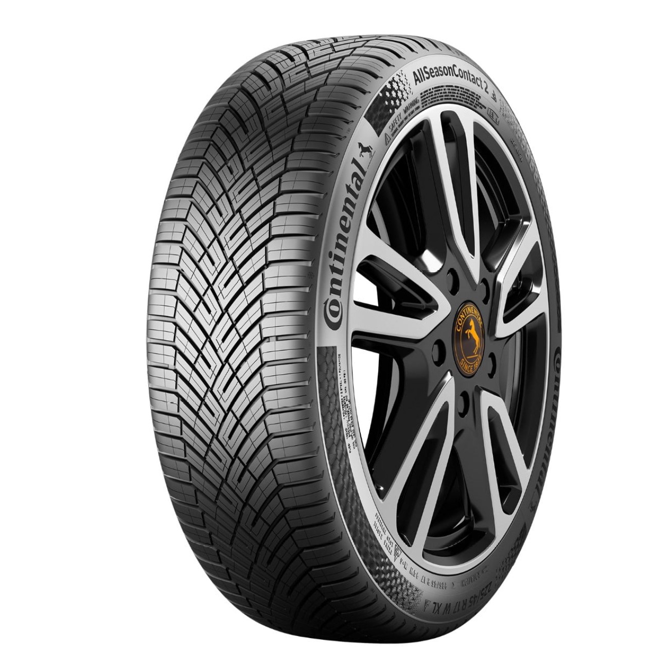 Anvelope Continental AllSeasonContact2 245/45 R18 100Y premium all season cu aderență pe uscat umed și zăpadă
