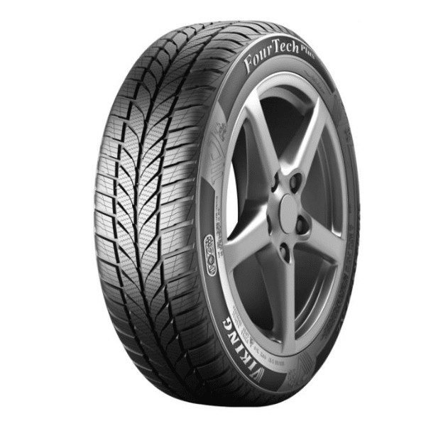 Anvelope All Season Viking Fourtech Plus 195/55R16 87H Cu Profil Asymetric Si Lamele Optimizate Pentru Aderenta Pe Zapada