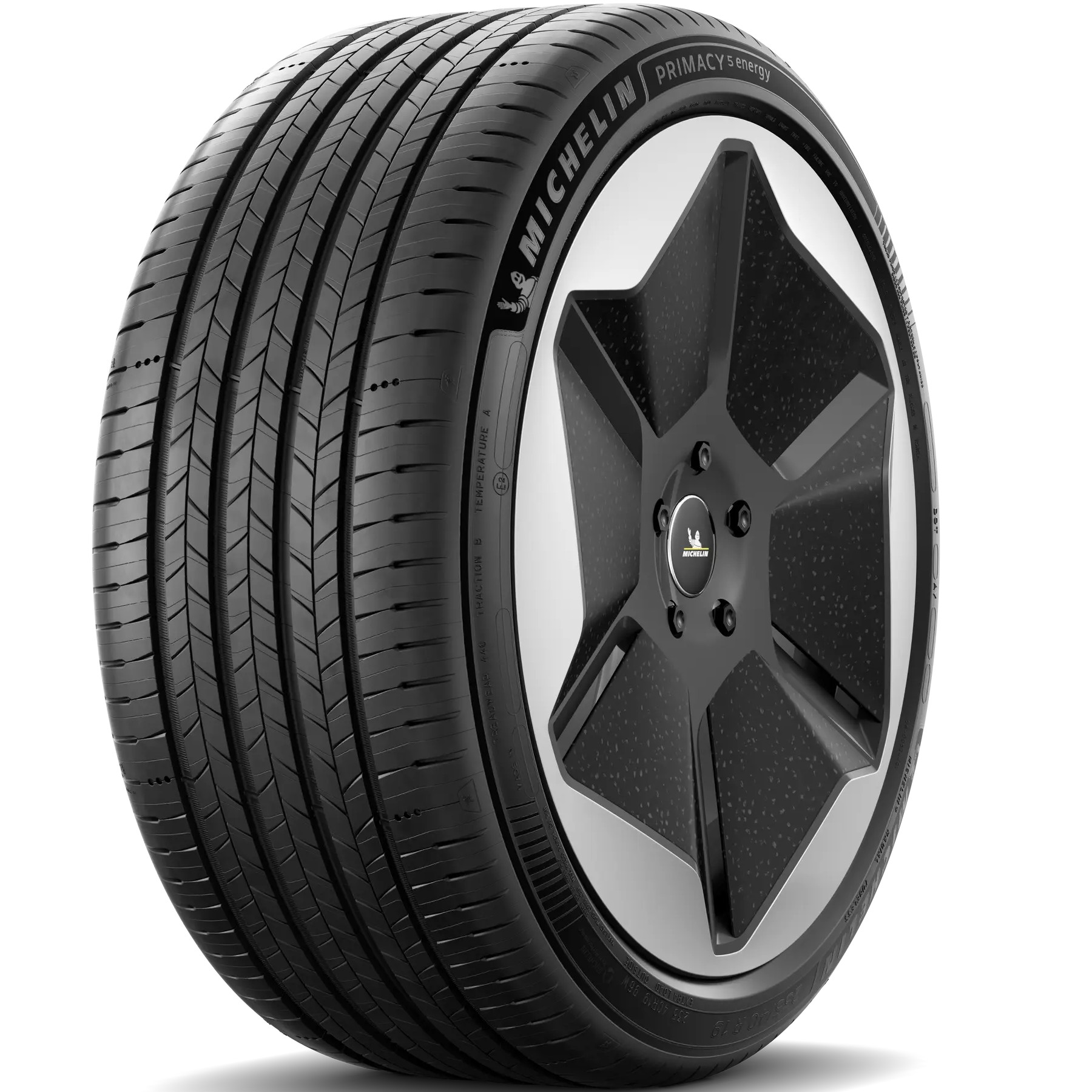 Anvelopa Michelin Primacy5 Energy 215/55R18 99V - vedere detaliata a compusului de cauciuc pentru aderenta pe carosabil umed si uscat