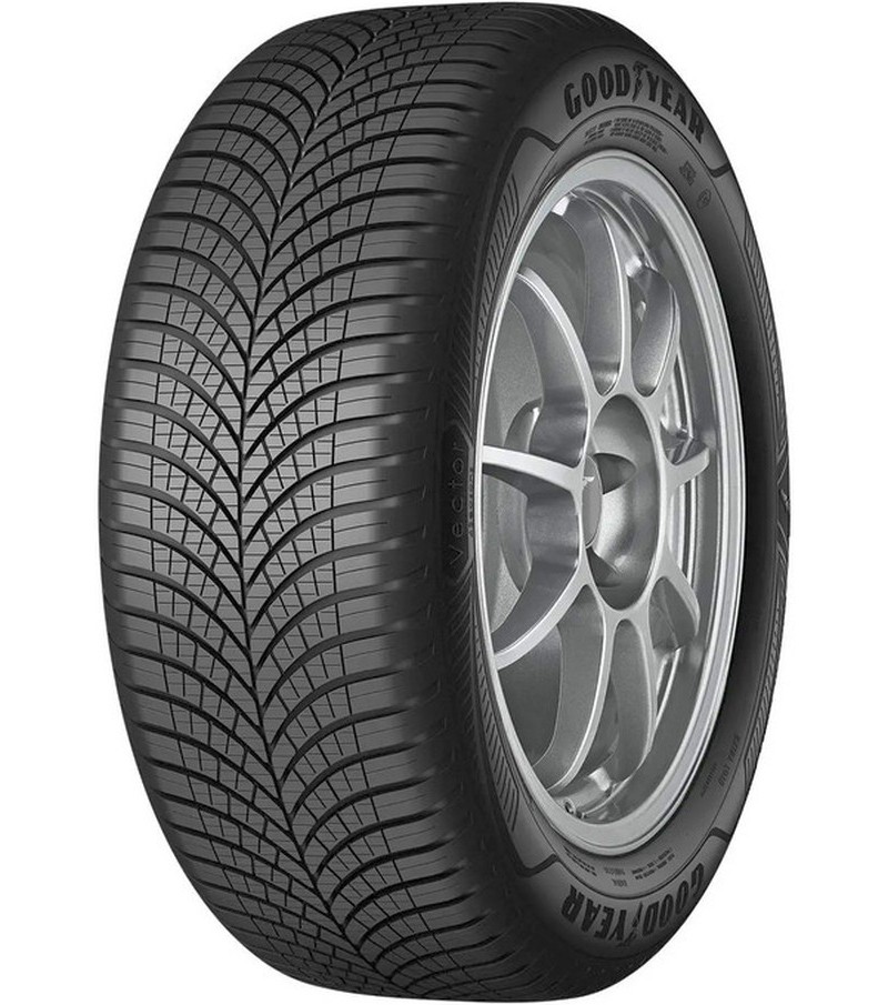 Anvelope Goodyear Vector 4Seasons Gen-3 225/55R17 101Y cu banda de rulare si sipe 3D pentru aderenta pe zapada, umed si uscat