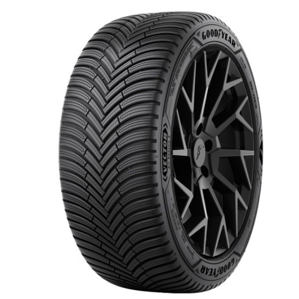 Goodyear-Vector-all-season-4 Anvelope Goodyear Vector All Season 4 225/45R17 94W profil lateral si banda de rulare cu sipeuri multiple